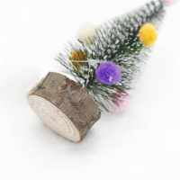 Festive Pompon Christmas Tree Decoration artificial christmas tree