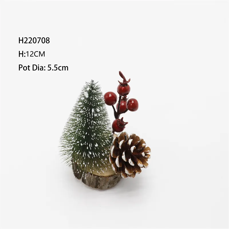 Palamutihan Ang artipisyal na Christmas Tree Gamit ang Pine Cones