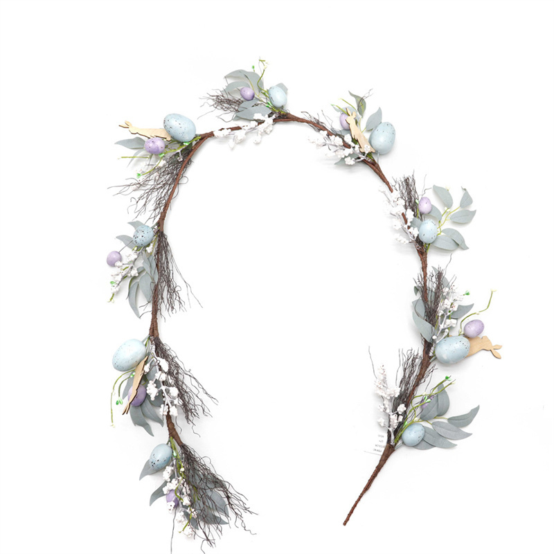 Artificial Egg Rattan For Easter Decoration