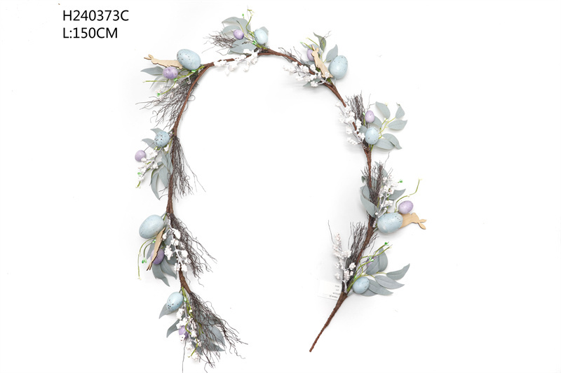 Artificial Egg Rattan For Easter Decoration