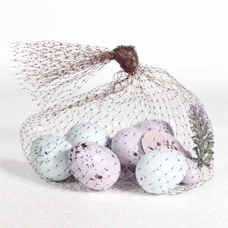 Easter Nets Deco With Eggs
