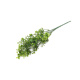 Plastic Green Plant With Artificial Foliage Stems