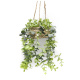 Artipisyal na Green Hanging Plants