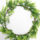 Fake Living Walls Decoration With Artificial Green Wreath