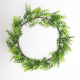 Fake Living Walls Decoration With Artificial Green Wreath