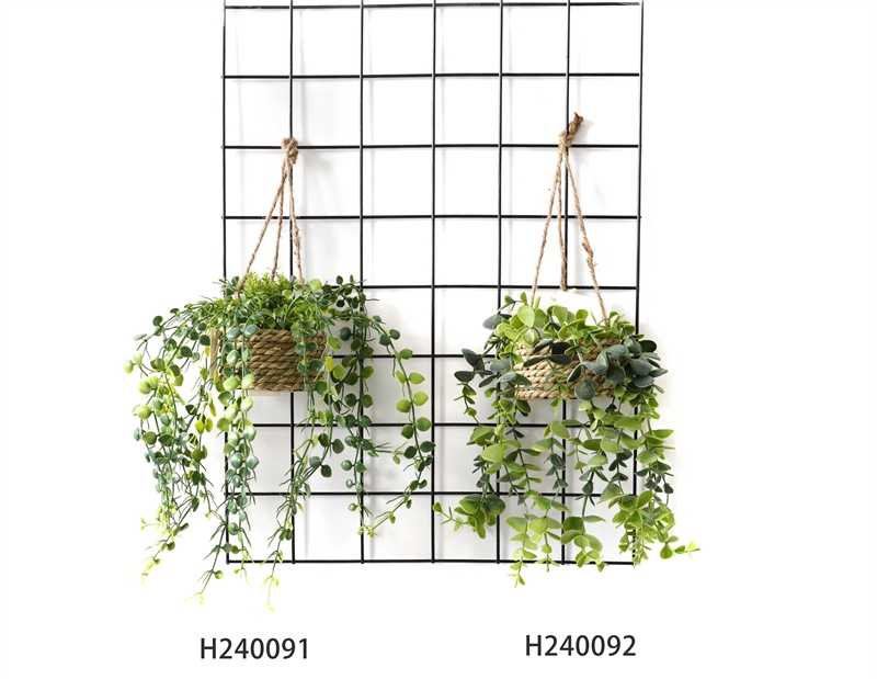 Fake Hanging Green Plants