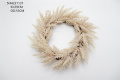 Creamy White Pampas Grass Wreath For Wedding Decoration