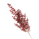 Christmas House Deco With Red Artificial Berry Branches