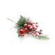 Xmas Table Deco Small Red Berry Branches