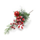 Xmas Table Deco Cabang Berry Merah Kecil