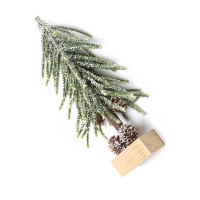 Christmas Office Deco Snow Spraying artificial Christmas Tree from china factory price