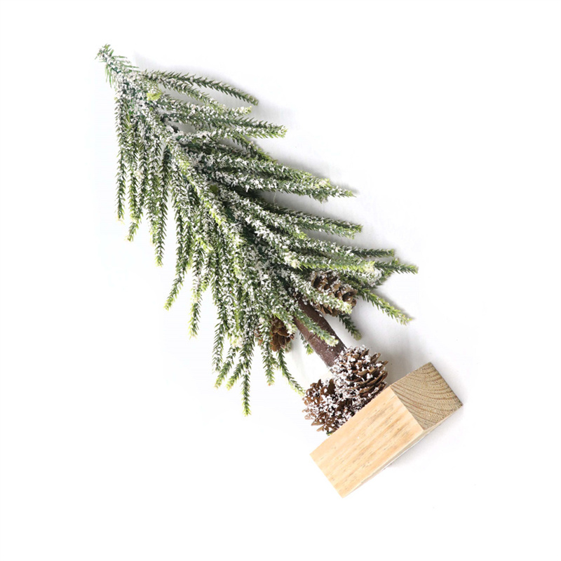 Christmas Office Deco Snow Spraying artificial Christmas Tree from china factory price