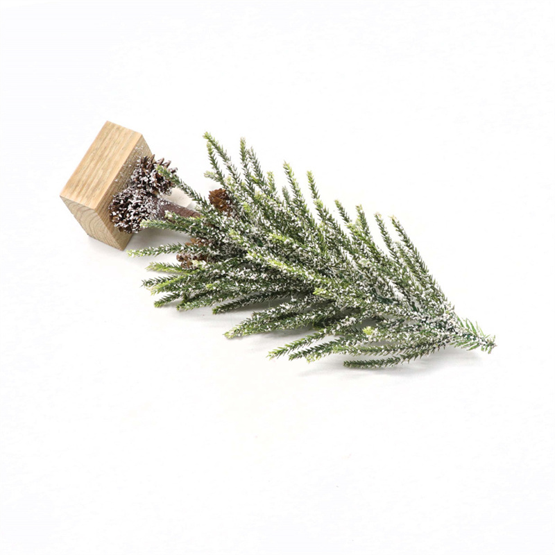 Christmas Office Deco Snow Spraying artificial Christmas Tree from china factory price