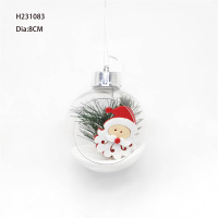 Plastic Balls For Christmas Home Decoration