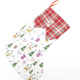 Christmas Deco Large Fabric Christmas Stockings