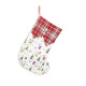 Christmas Deco Large Fabric Christmas Stockings