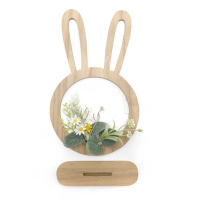 Wooden Bunny Deco For Easter