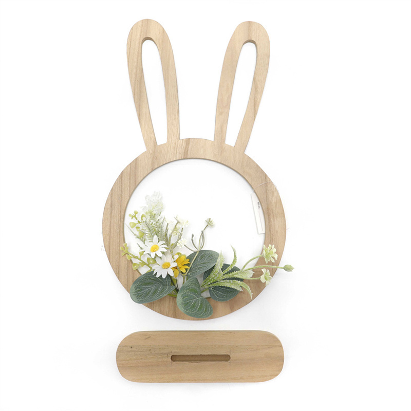 Wooden Bunny Deco For Easter