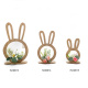 Wooden Bunny Deco For Easter