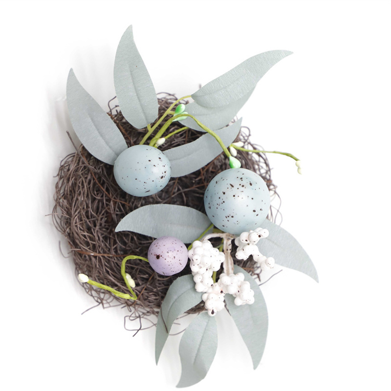 Decorate The Nest With Eggs For Easter