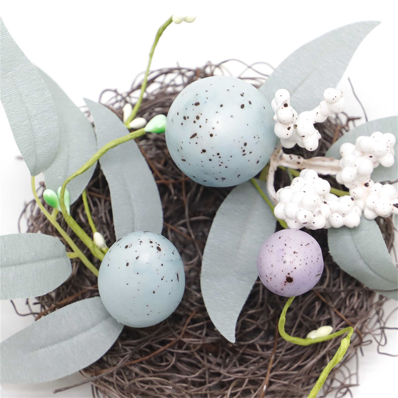 Decorate The Nest With Eggs For Easter