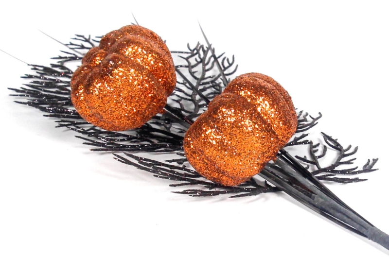 Artificial Pumpkin Sprigs