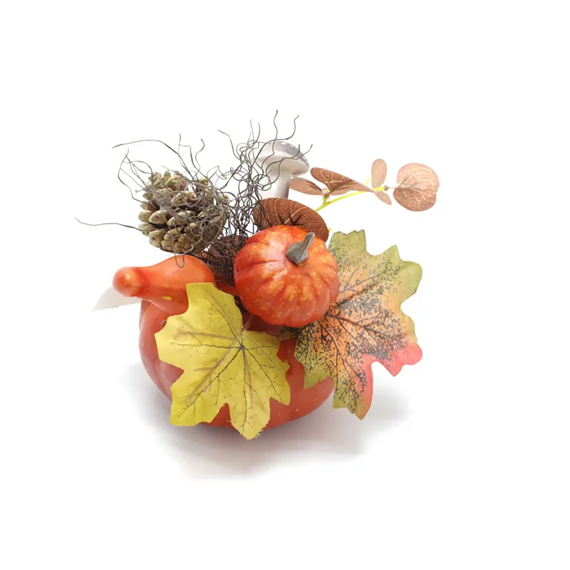 Halloween Table Deco Artipisyal na Fruit Pumpkin