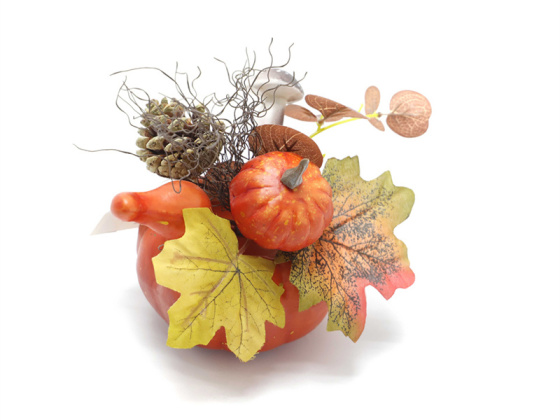 Halloween Table Deco Artificial Fruit Pumpkin