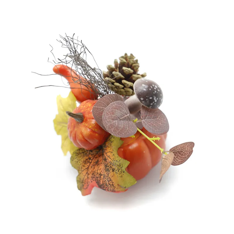 Halloween Table Deco Artipisyal na Fruit Pumpkin