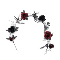 Halloween Home Decor With Artificial Flowers Vine