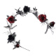 Halloween Home Decor With Artificial Flowers Vine