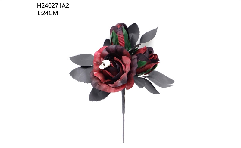 Small Black Rose Branch