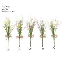 Home Decor Artificial Green Leaf Stem