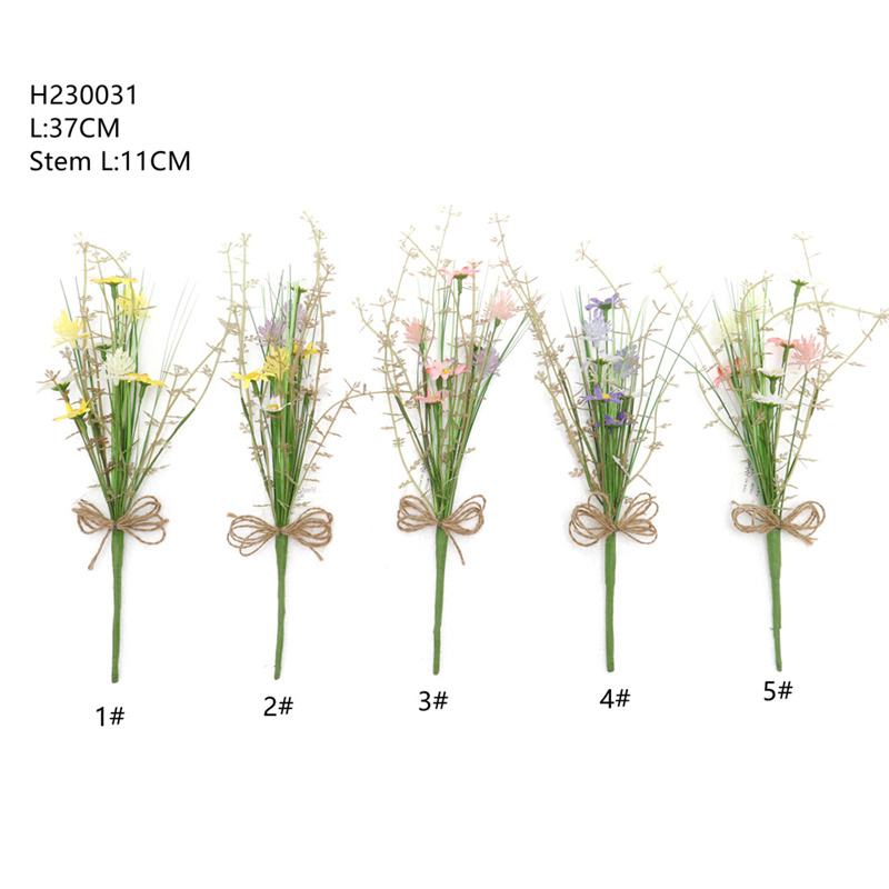 Home Decor Artificial Green Leaf Stem