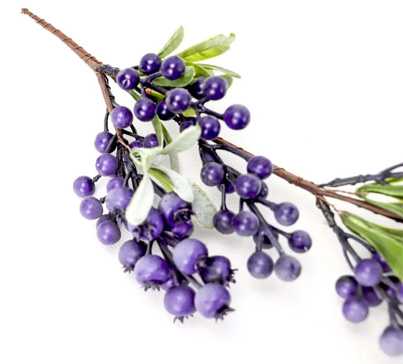 Blue Artificial Berry Vine