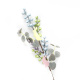 Decorate With Blue Artificial Berry Branches For Easter