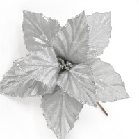 Christmas Home Deco Grey Lint Christmas Flowers