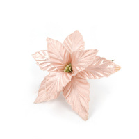 Pink Christmas Tree Deco With Artificial Flowers