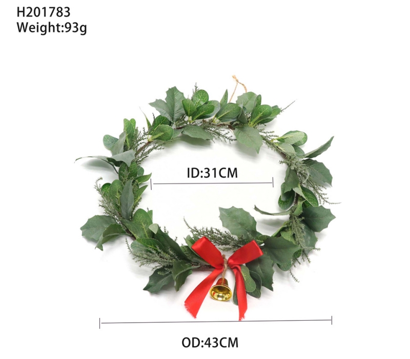 Artificial Leaf Wreath