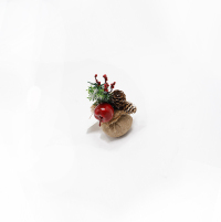 Christmas ornament Christmas table ornaments pine cone napkin ring bell cedar napkin buckle wooden napkin ring