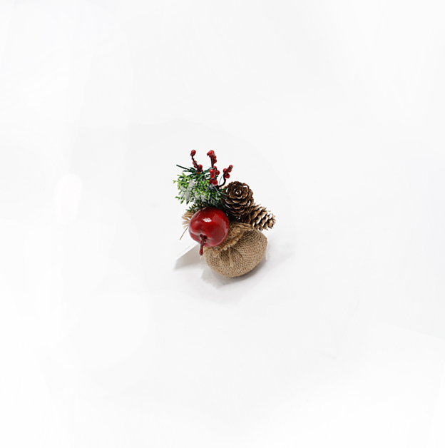 Christmas ornament Christmas table ornaments pine cone napkin ring bell cedar napkin buckle wooden napkin ring