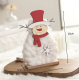 Cadeaux de Noël et artisanat en peluche en bois mouton cerf neige pendentif décoration