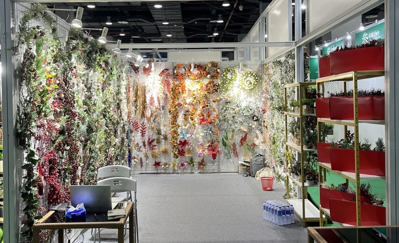 Artificial Flower Poinsettia For Christmas Decoration Artificial Flowers Christmas Tree Ornaments Wedding Party Decor Flowers