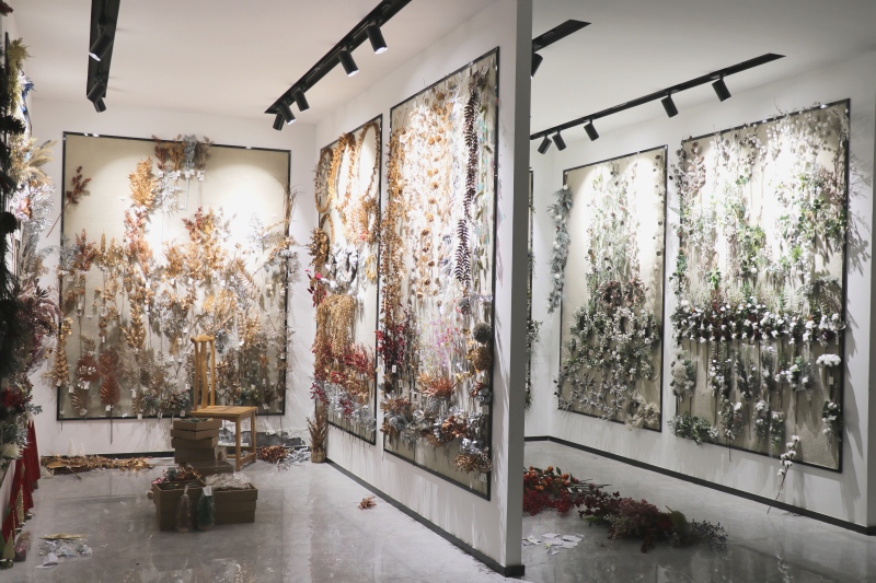 Artificial Flower Poinsettia For Christmas Decoration Artificial Flowers Christmas Tree Ornaments Wedding Party Decor Flowers