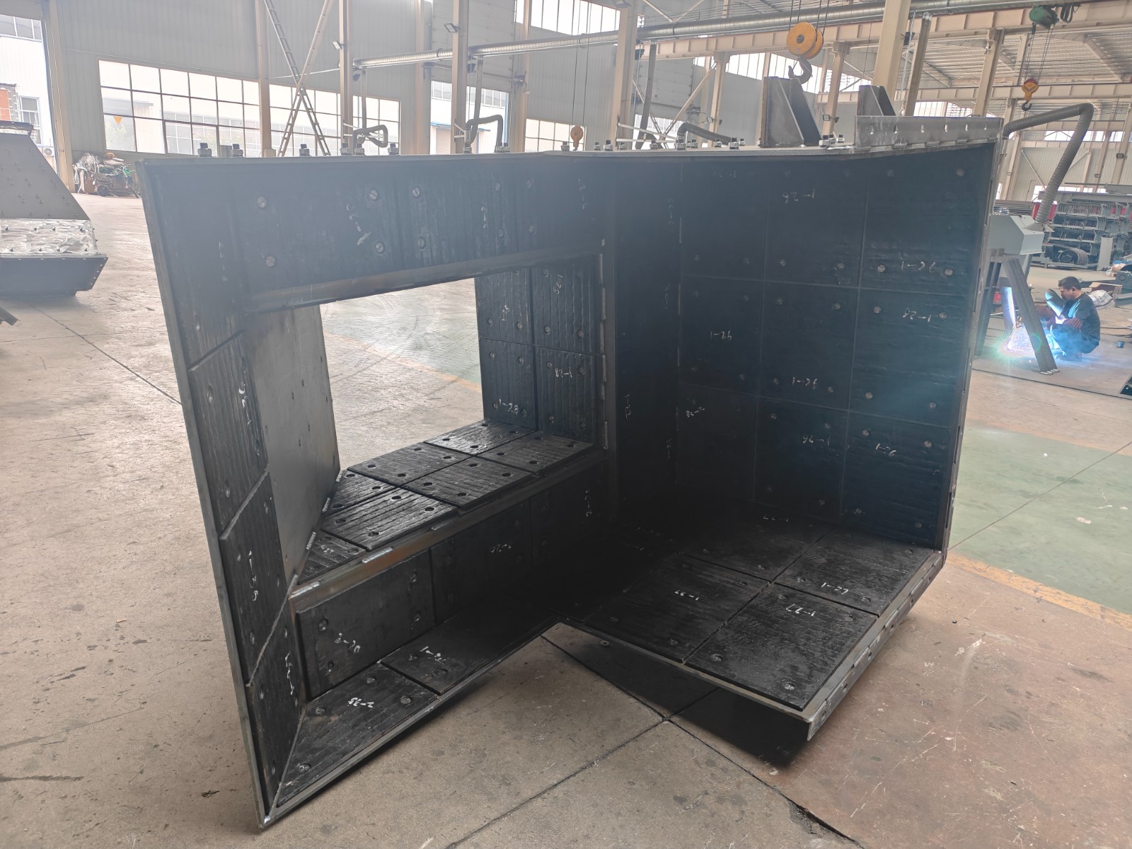 Coal Chute Liner Replacement