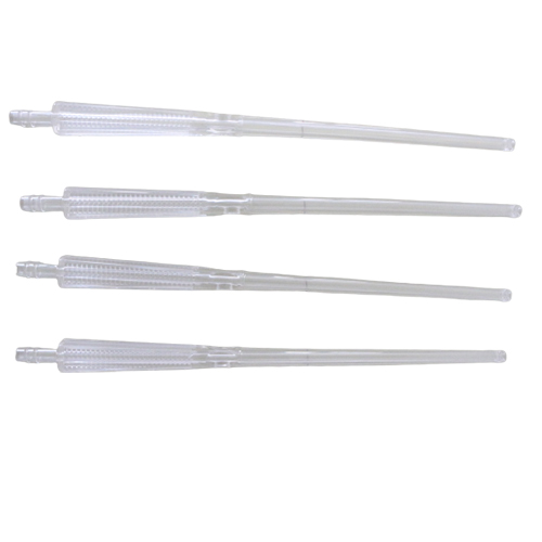 Injection plastic needle tubing