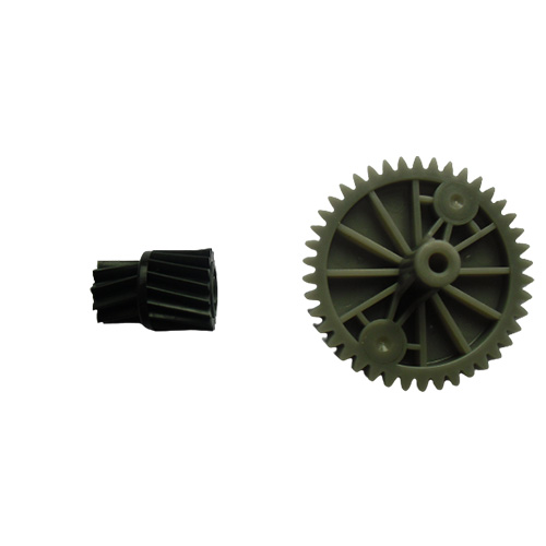 Plastic injected automotive gear parts