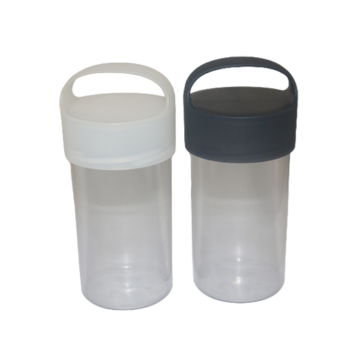 Plasitc injected plastic bottle