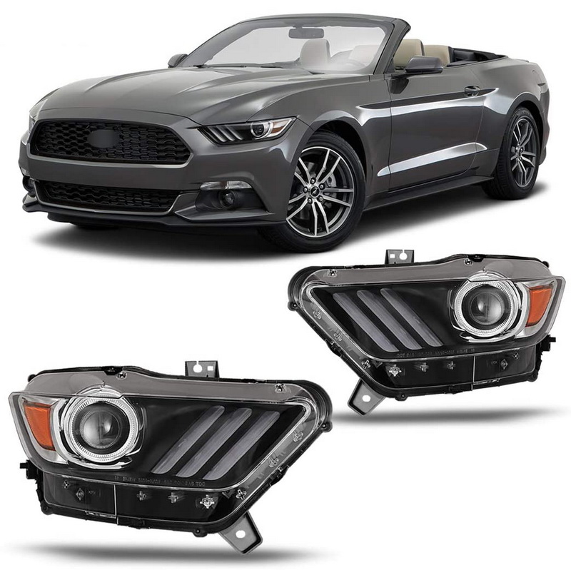 Headlights Mustang 2015-2017