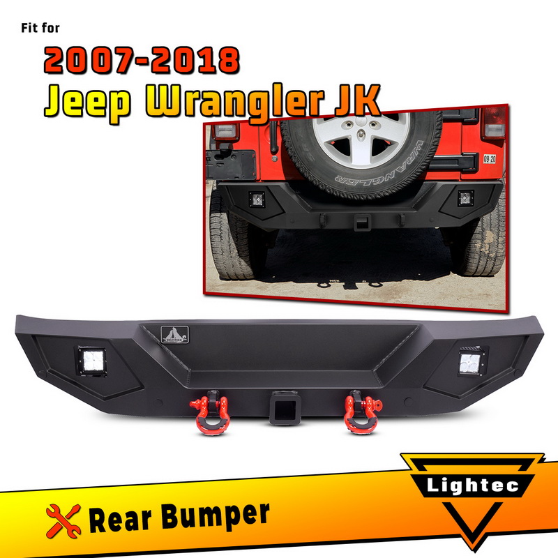 Jeep Wrangler Jk Steel Rear Bumper